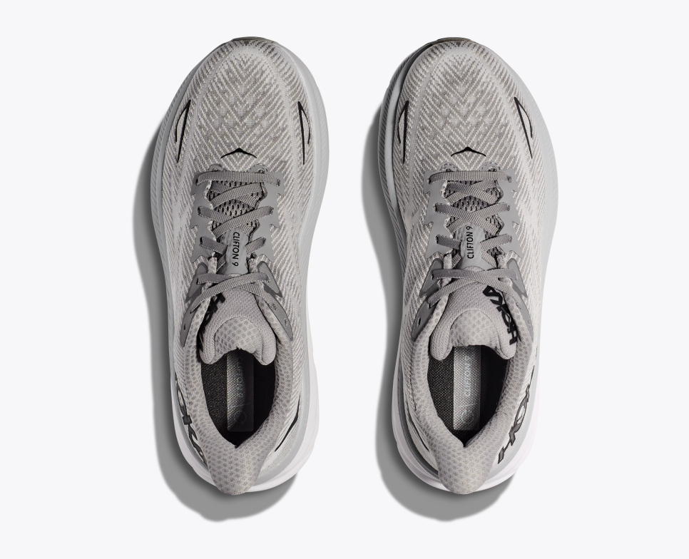 Clifton 9 Unisex Sneakers Grey