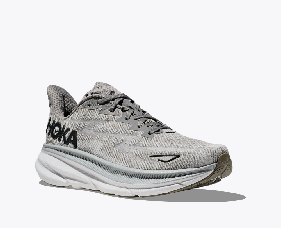 Clifton 9 Unisex Sneakers Grey