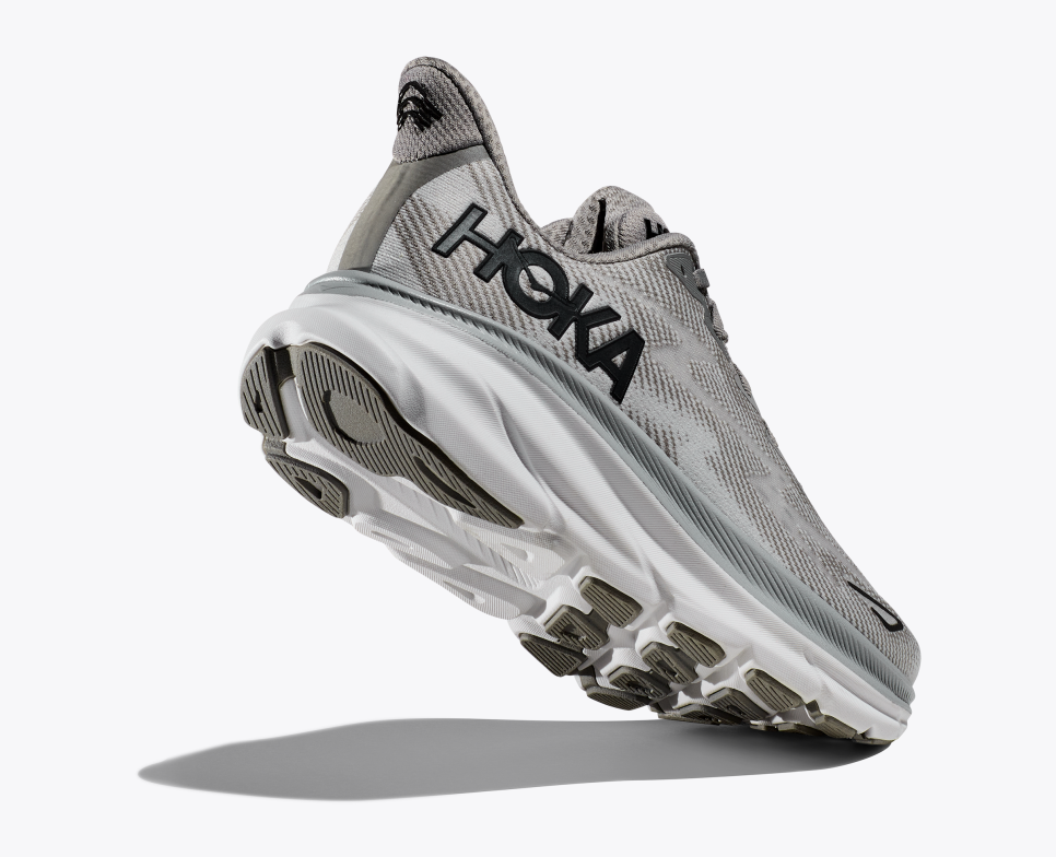 Clifton 9 Unisex Sneakers Grey