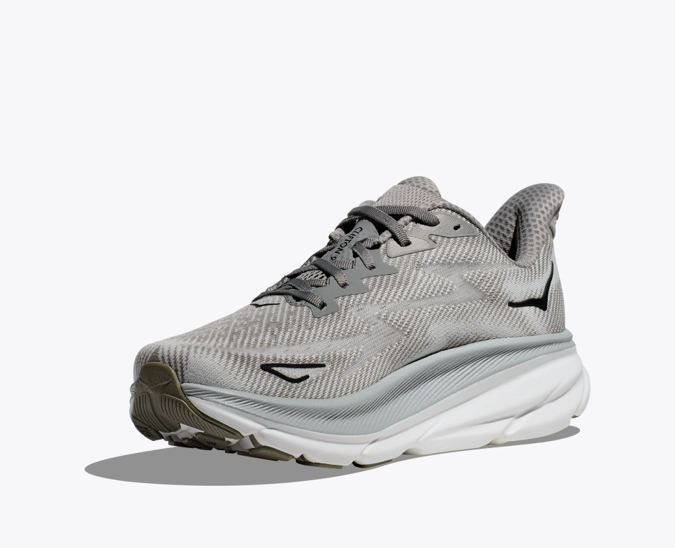 Clifton 9 Unisex Sneakers Grey